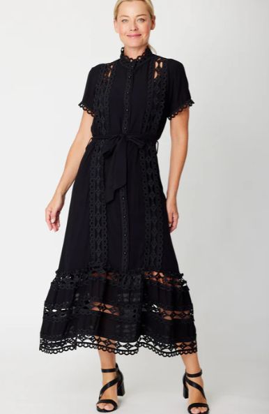Lace Panel Dress
