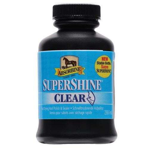 Supershine Clear, Fast Dry Polish and Hoof Sealer