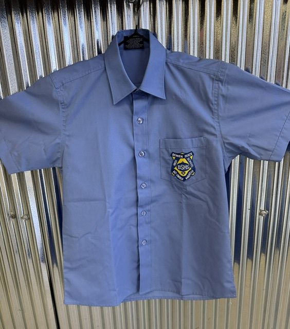 Bowen State High School Formal Boys Shirt, Size: 8