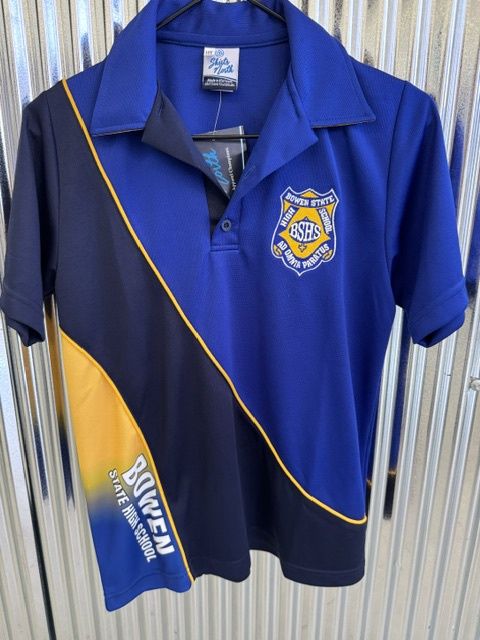 Bowen State High School Polo, Size: 10