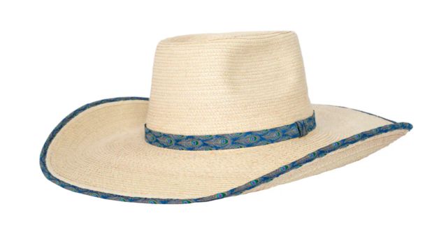 Sunbody Hat Ava Peacock Feathers, Size: 52
