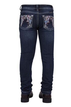 Pure Western Girls Anjelica Slim Leg Jeans, Size: 4