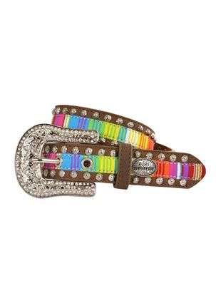Pure Western Girls Minnie Belt, Size: M