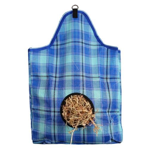 Hay Bag Feeder PVC Mesh Blue