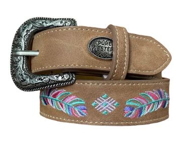 PW Girls Sidney Belt, Size: M