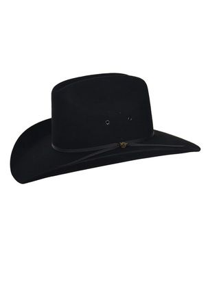 Kids Cyclone Felt Hat, Colour: Black, Size: 52
