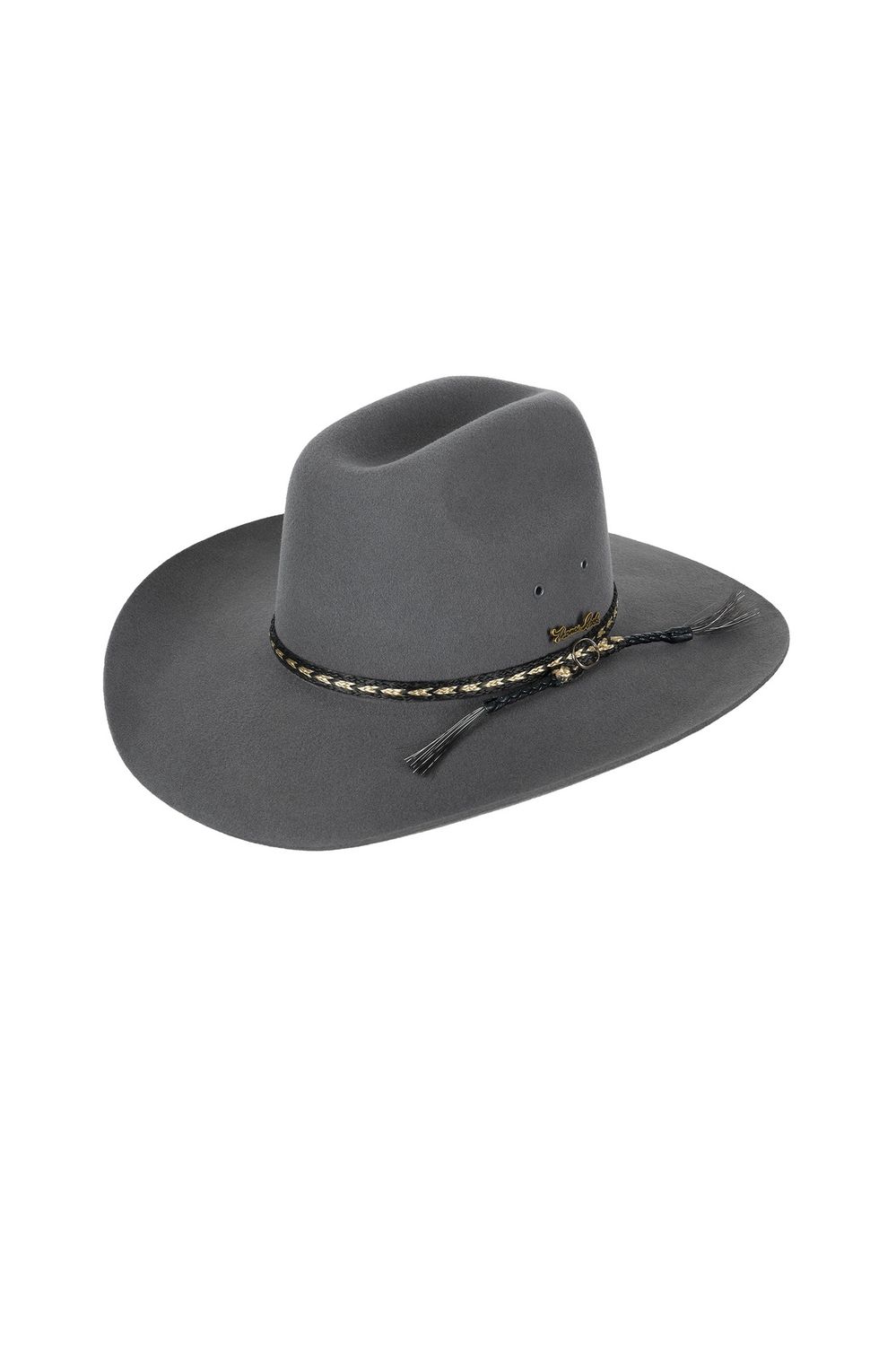 Thomas Cook Gun Metal Station Wool Hat, Size: 54