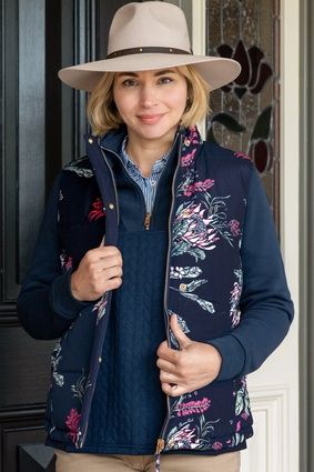 Flora Ladies Reversible Vest, Size: 2X