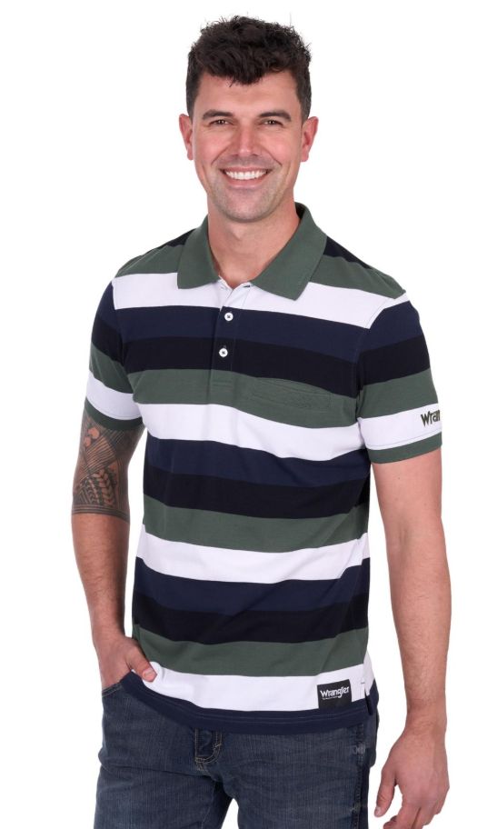 MEN’S ALAN 1-POCKET S/S POLO, Size: M