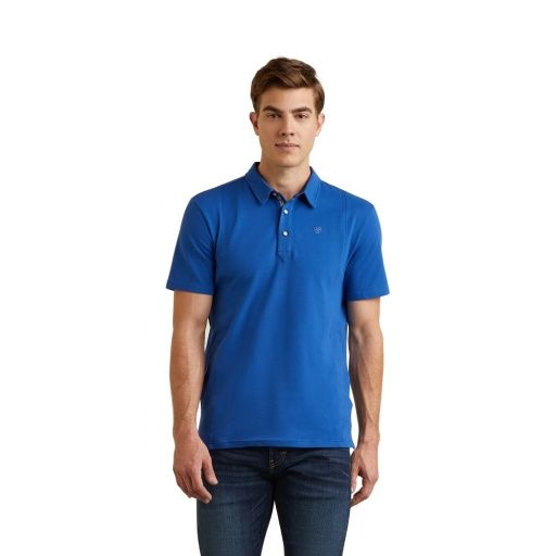 MEDAL POLO, Colour: COBALT, Size: MEDIUM