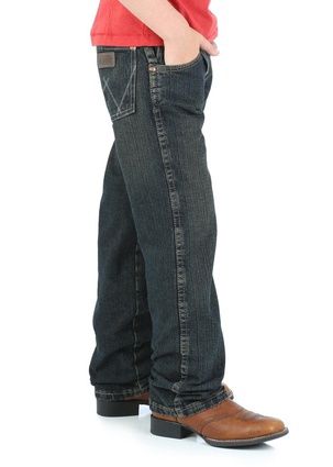 Wrangler Boys Retro Relaxed Strait Jeans Rolling River, Size: 3