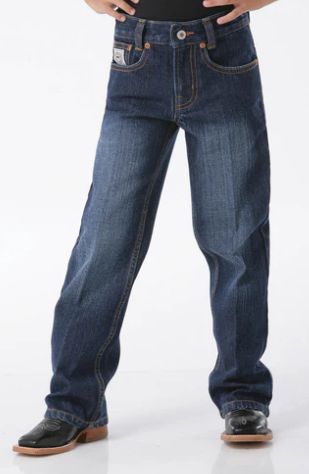 Cinch Boys Junior White Label Dark Jeans, Size: 4