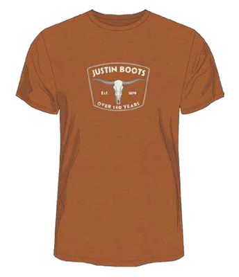 Men's Longhorn Skull Tee