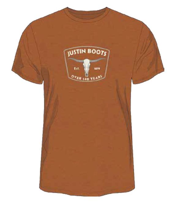 Men's Longhorn Skull Tee