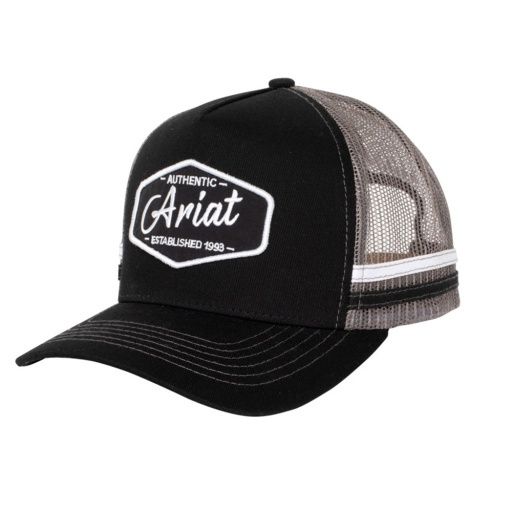 EST PATCH TRUCKER CAP, Colour: BLACK/GREY