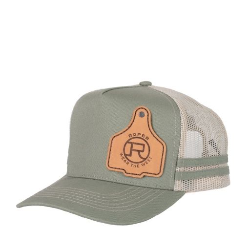 Cap Cattle Tag Olive