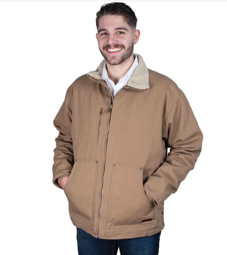 ADULTS DIAMANTINA SHERPA JACKET, Size: S