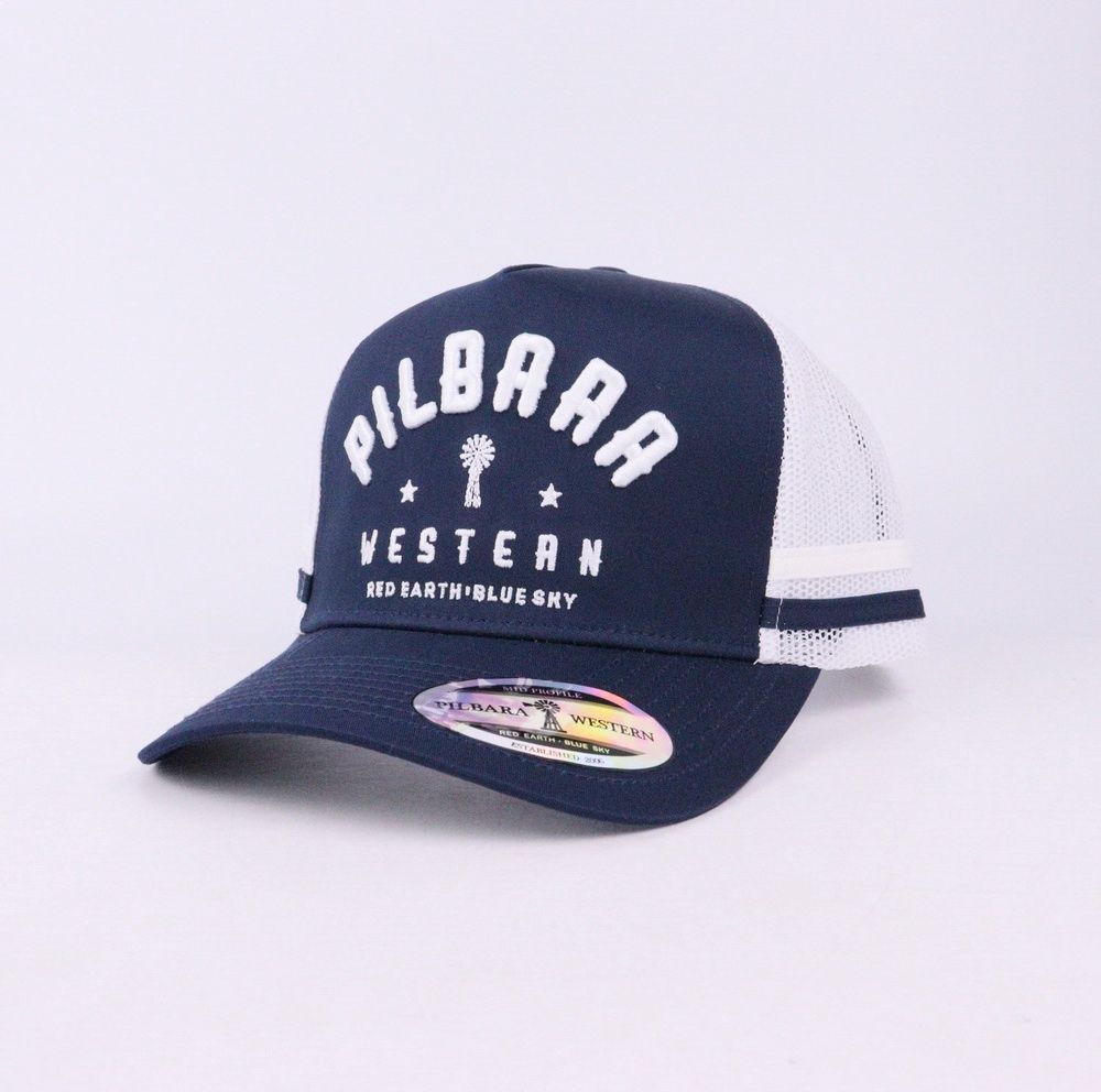Pilbara Classic Cap, Colour: Navy/White