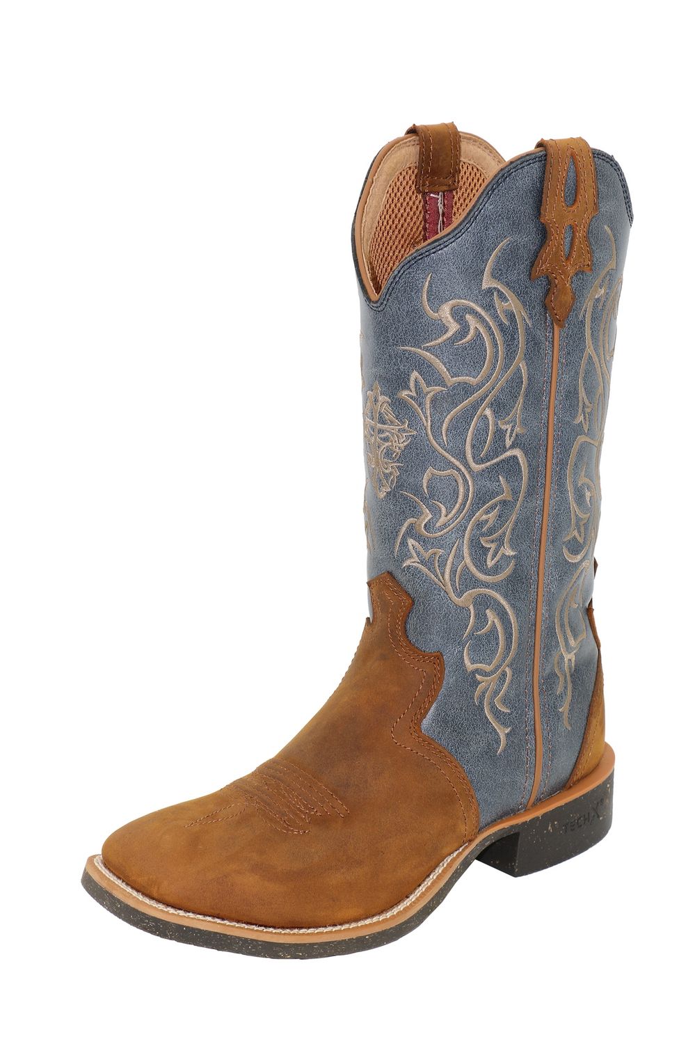 Womens 12"Tech X2 Boot Blue Silver, Size: 7