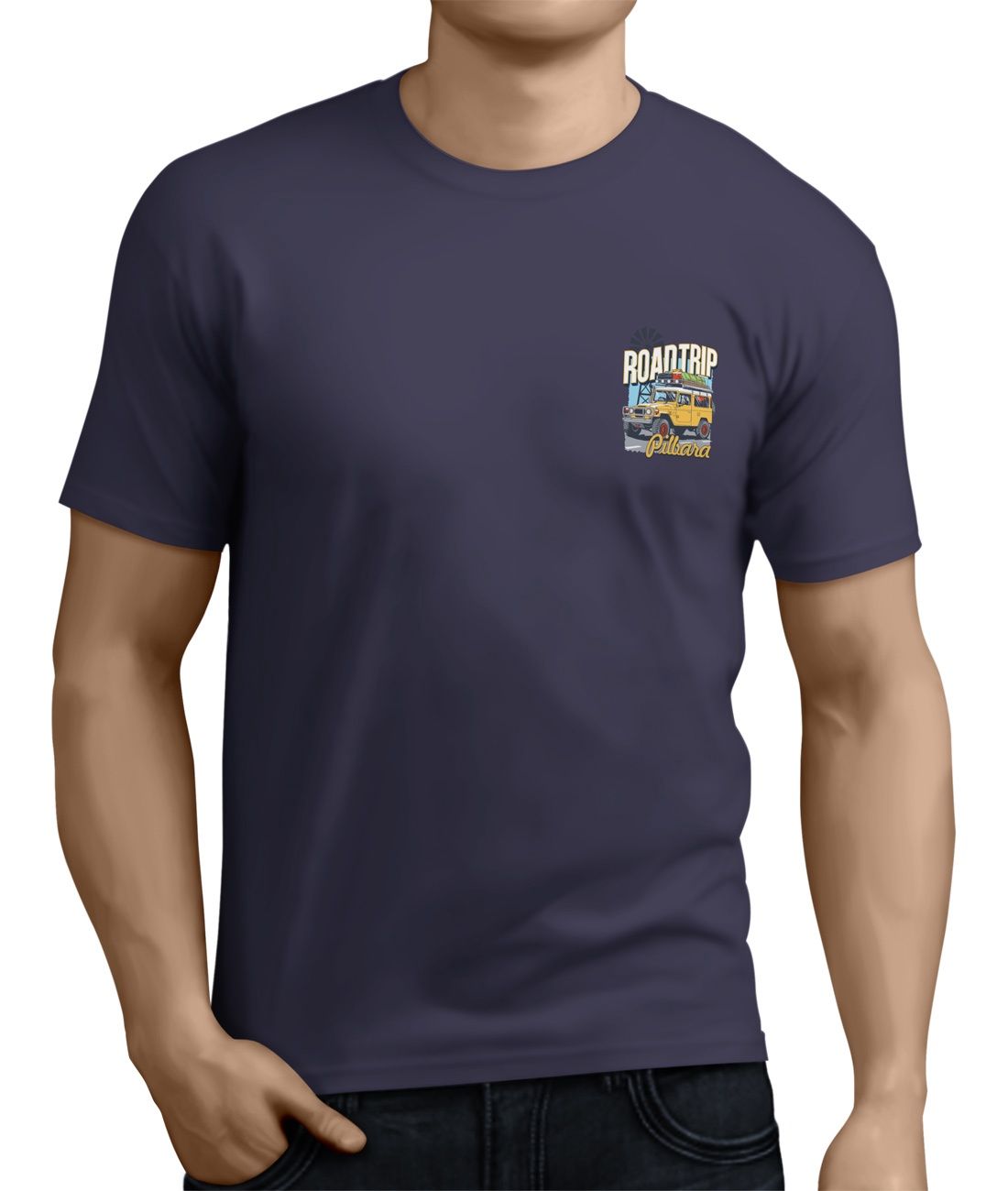 Pilbara Men's Roadtrip T-Shirt, Size: S