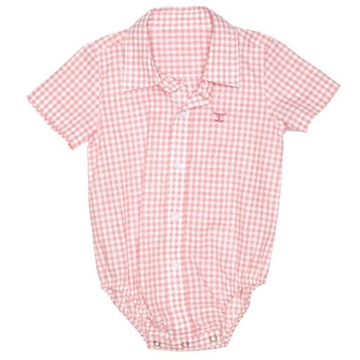 INFANT'S FRANKIE SHORT SLEEVE FULL BUTTON JUMPSUIT, Size: 000