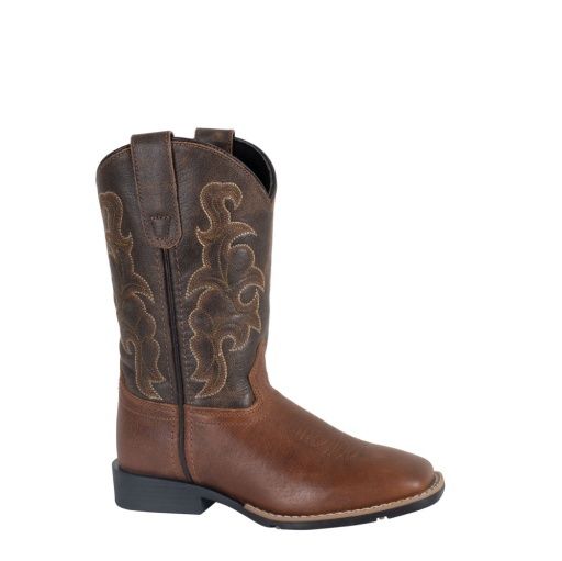 BIG KID'S GABRIEL, Colour: TAN/CHOCOLATE LEATHER, Size: 4