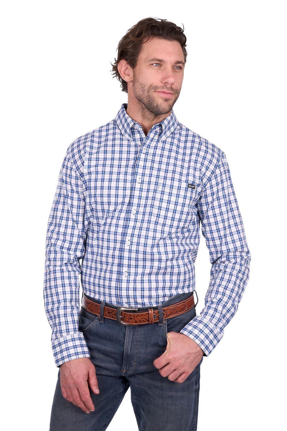 Men’s Bob Check  L/S Shirt