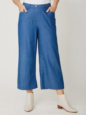 Whitney Crop Denim Pant