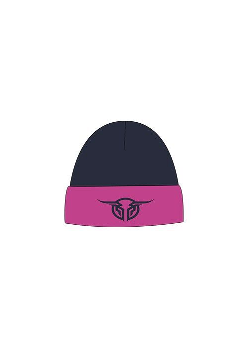 AUTHENTIC BEANIE, Colour: Navy/Pink