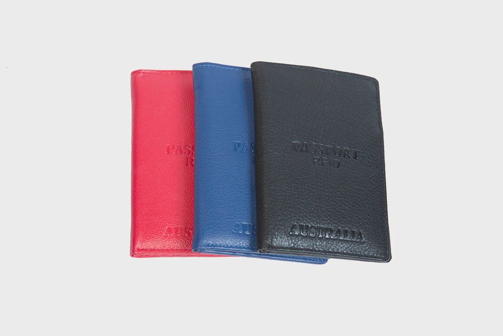 Genuine Leather RFID Protected Passport holder and Travel Wallet 1737