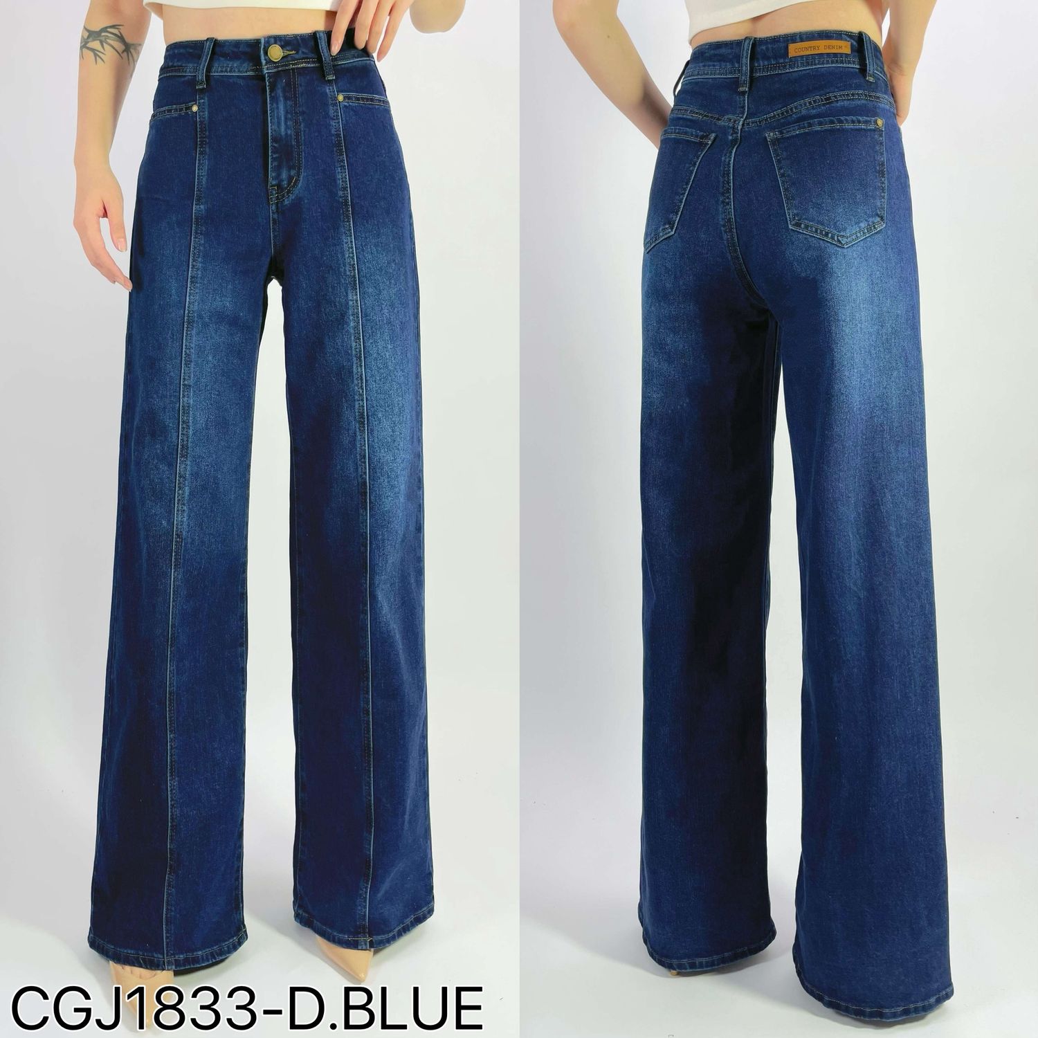 Country Denim Wide Leg