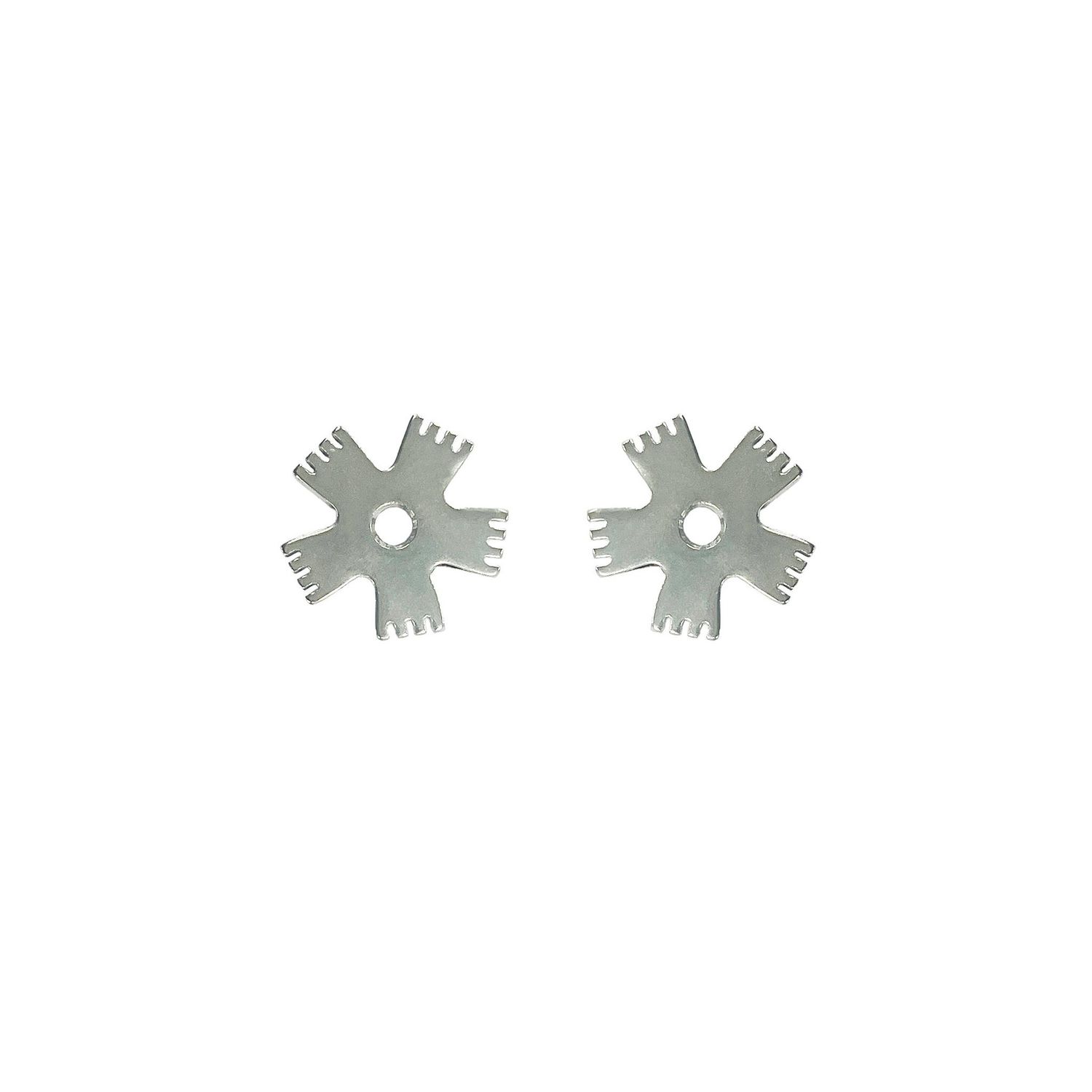 Ezy Ride Stainless Steel 5pt Bull Rowel,