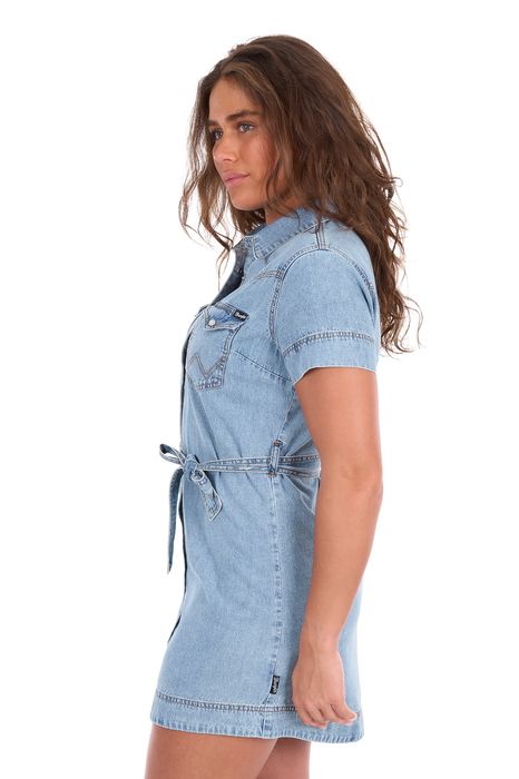 Women’s Marla Short  Sleeve Denim Dress