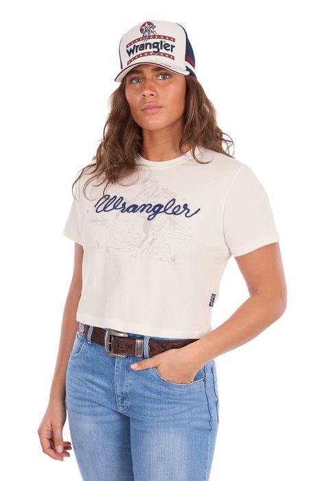 Women’s Cindy Crop  Short Sleeve Tee