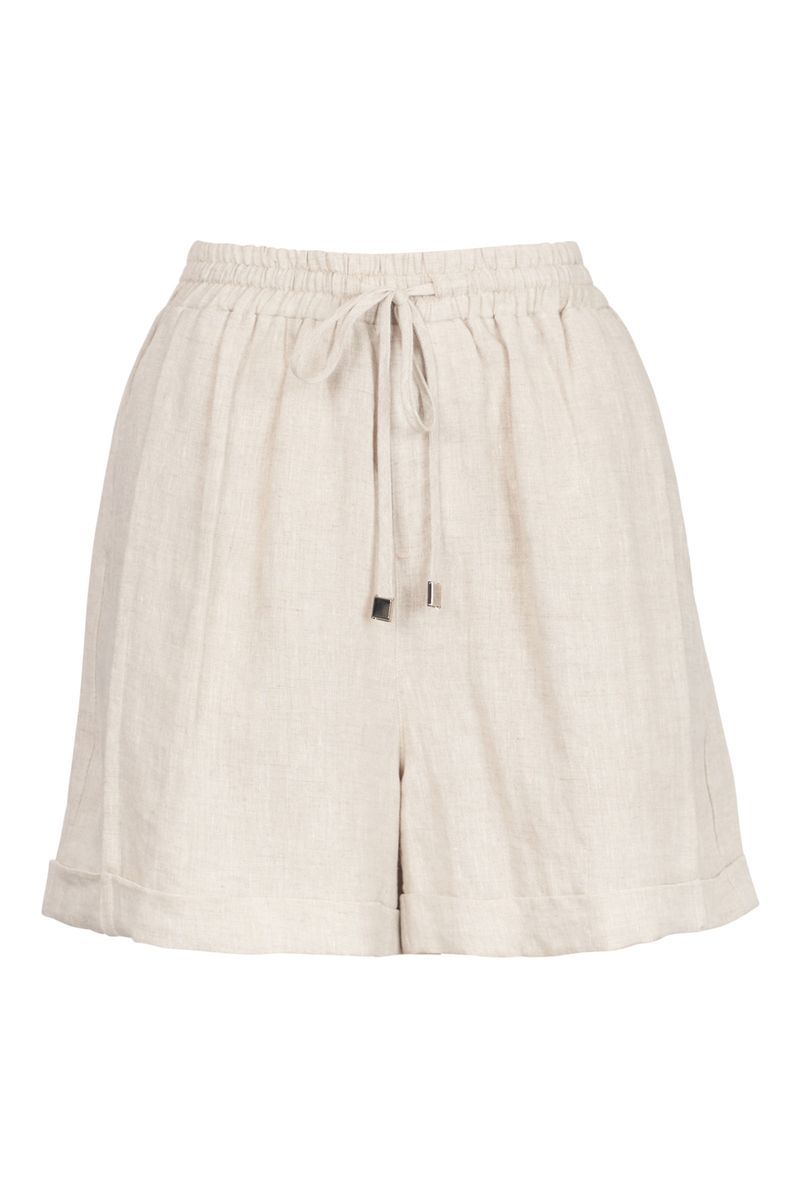 Studio Linen Short, Colour: Tusk, Size: XS