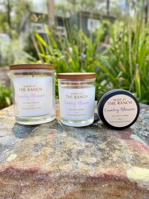 Country Blossum Soy Candle