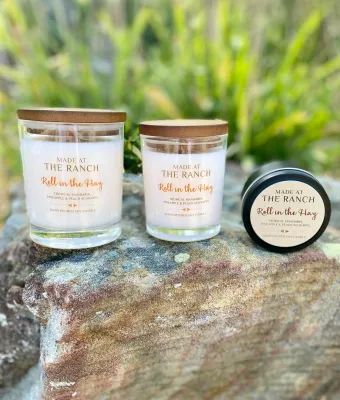 Rollin The Hay Soy Candle
