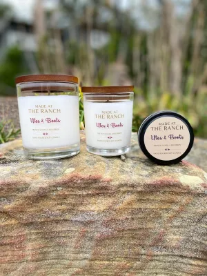 Utes &amp; Boots Soy Candle