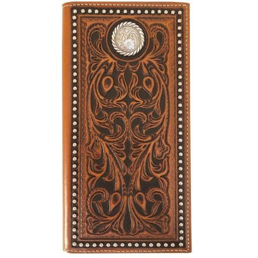 RODEO WALLET -  TOOLED LEATHER