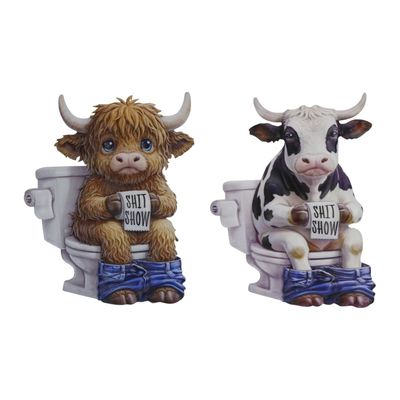Farmyard AnimalMetal Signs Asstd