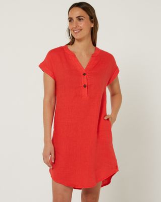 Alina Linen Dress