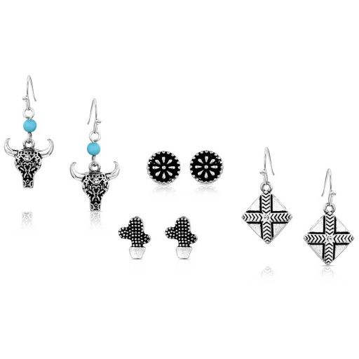 ON THE PLAINS EARRING SET