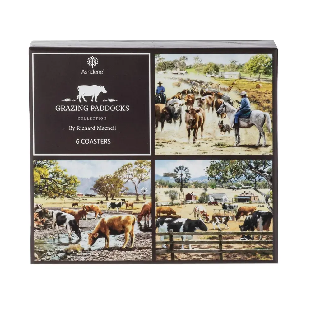 Grazing Paddocks 6 Coasters