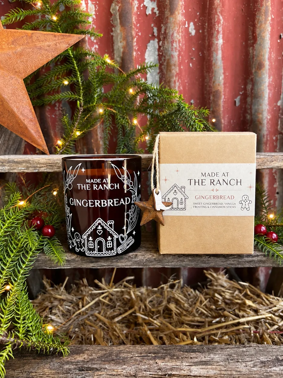 Gingerbread Christmas Candles and Melts, Size: Large