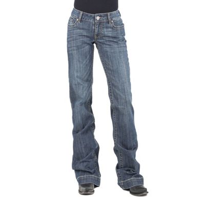 WOMEN'S JEANS 214 TROUSER V STICHING POCKET