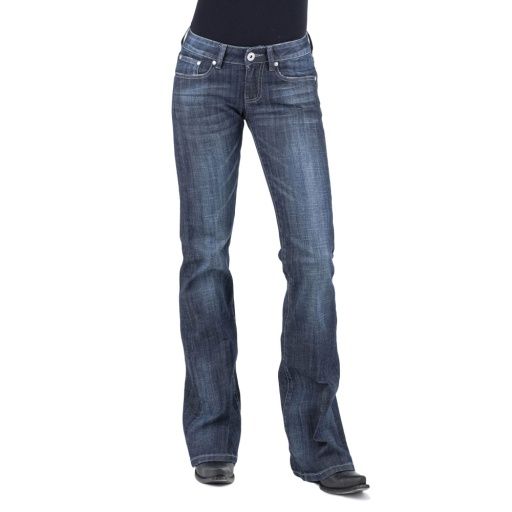 WOMEN'S JEANS 816 BOOT CUT ZIG ZAG POCKET, Size: 4R