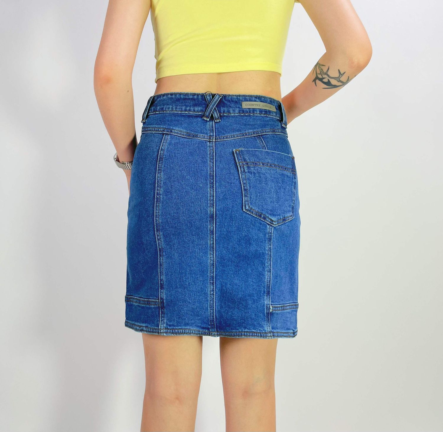 CD Detailed Midi Skirt