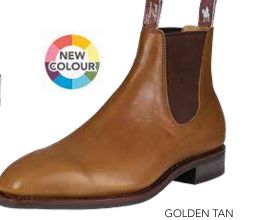 Men's Trentham Cushion Tec, Colour: Golden Tan, Size: 8