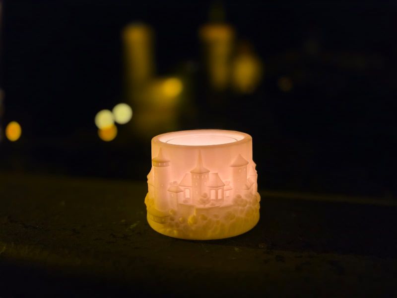 Windlicht "Bautzen" im 3D-Design