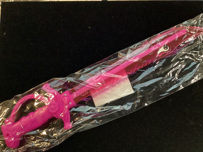 LED Flashing Shark Sword - 3 Assorted Colors single